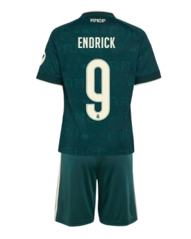 Real Madrid Endrick #9 Maglia Gara Trasferta Repliche 2026-27 Bambino Maniche Corte